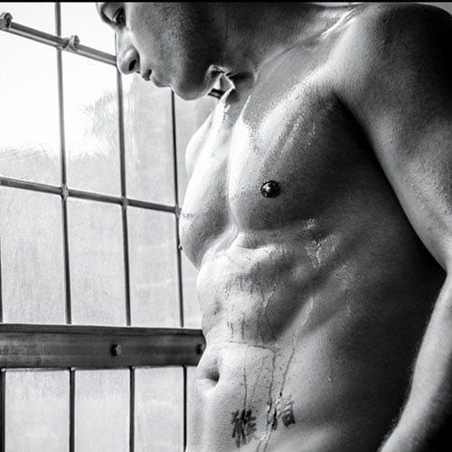 sexy mannelijke stripper Marco Toro