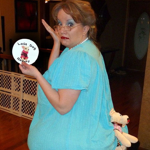 dikke dame striptease